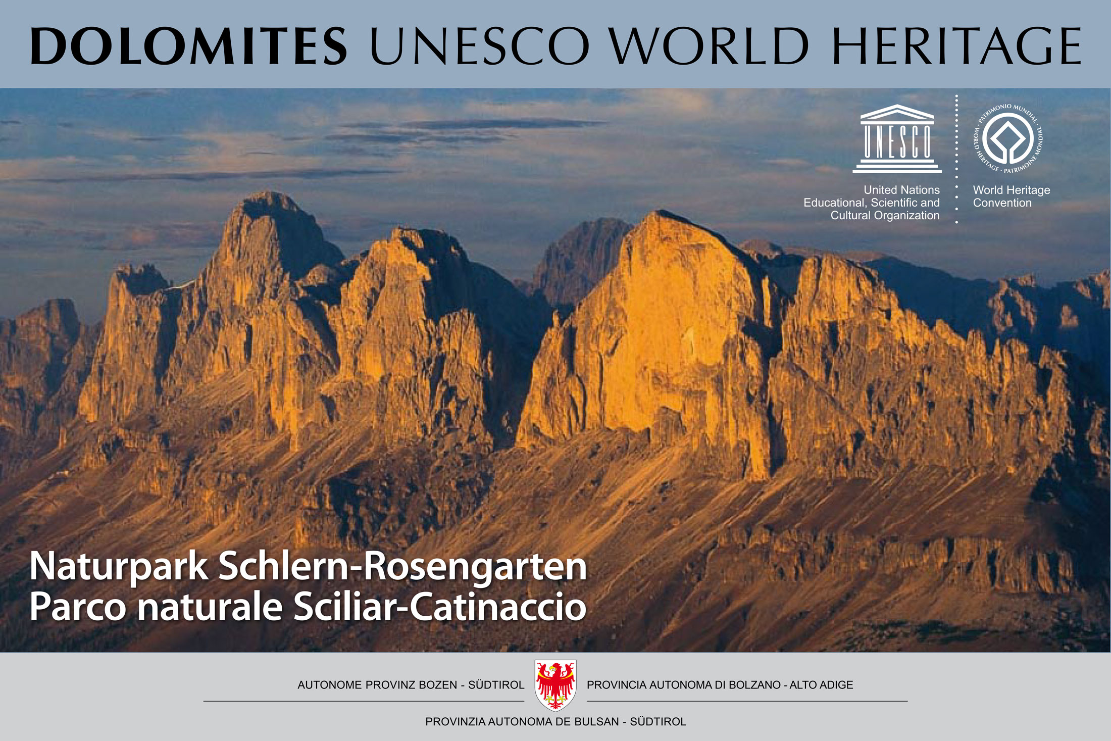 Portale UNESCO Weltnaturerbe Dolomiten 1++