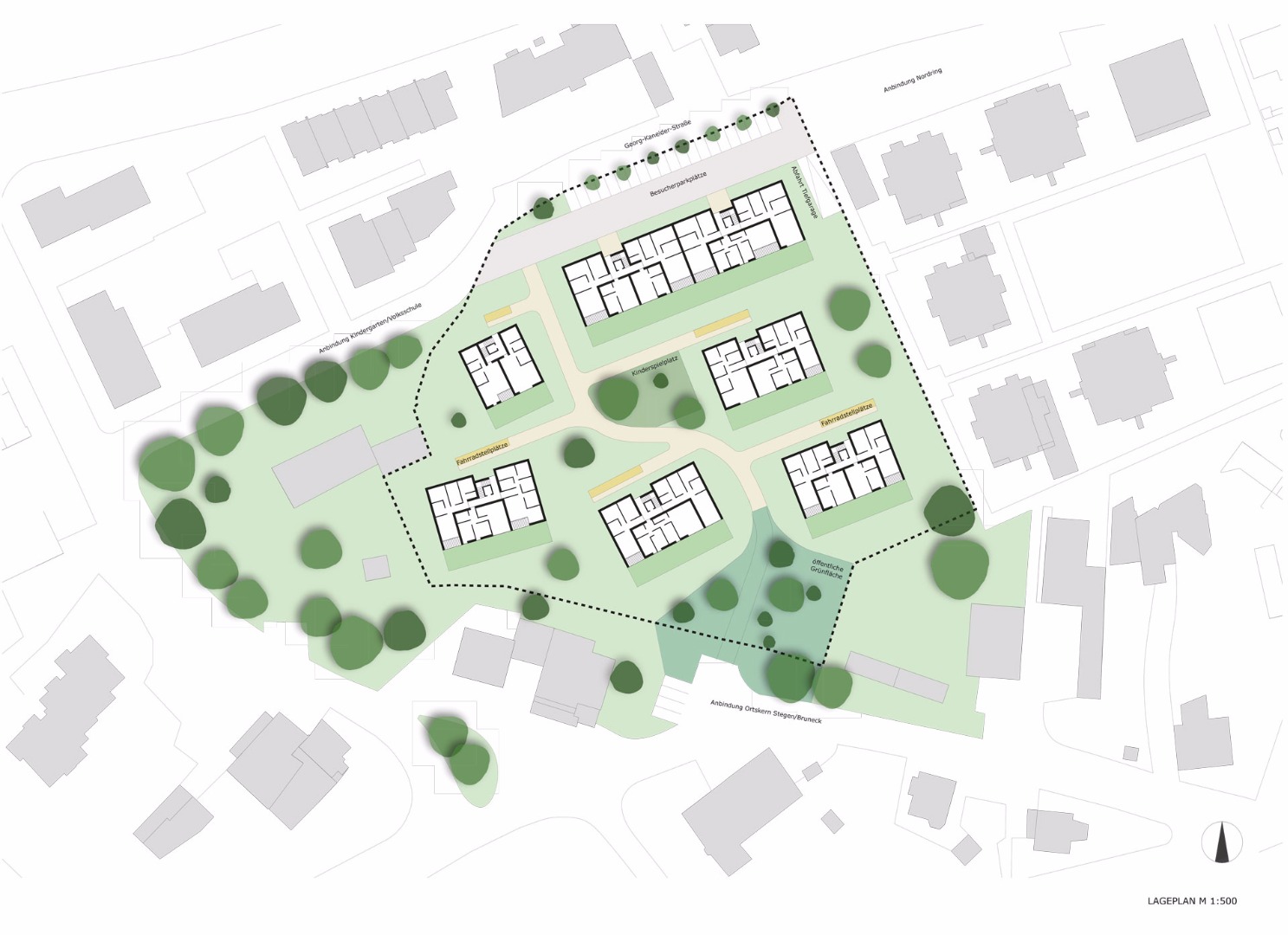 2016 Wettbewerb Durchführungsplan Erweiterungszone Colleoni Bruneck (2. Preis) 1++